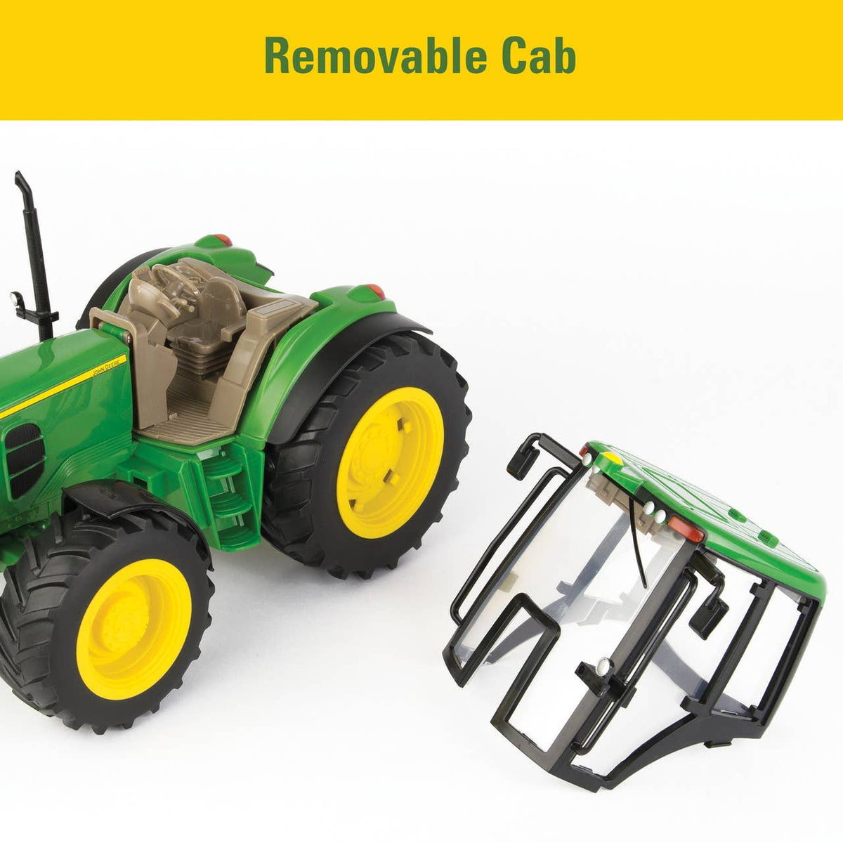 John Deere Big Farm Tractor with Lights & Sounds - 1:16 Scale