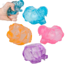 3.5" Squeezy Diamond Zoo Animals