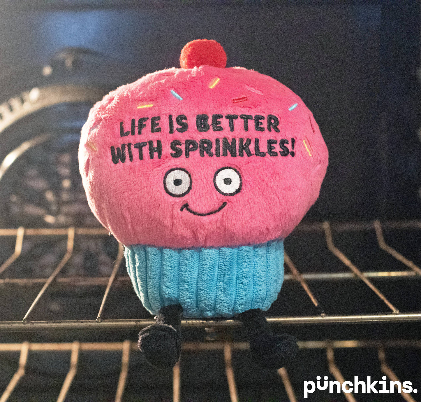 Life Is Better With Sprinkles Cupcake Plushies