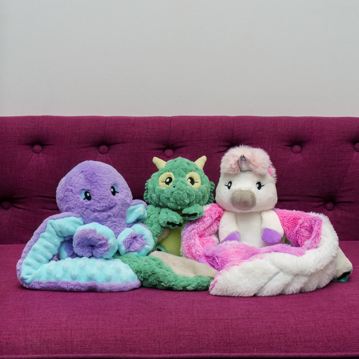 Hugimals Hugaround - Zephyr Weighted Dragon Plush