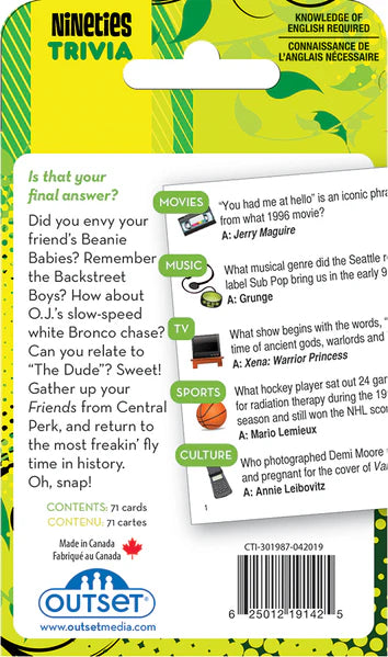 1990s - A Decade of Trivia