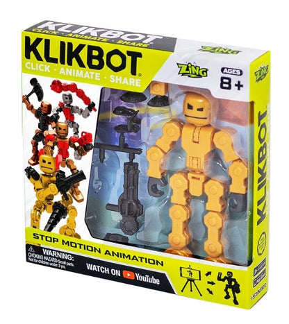Klikbot Stop Motion Figure - Heros and Villains