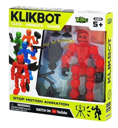 Klikbot Stop Motion Figure - Heros and Villains