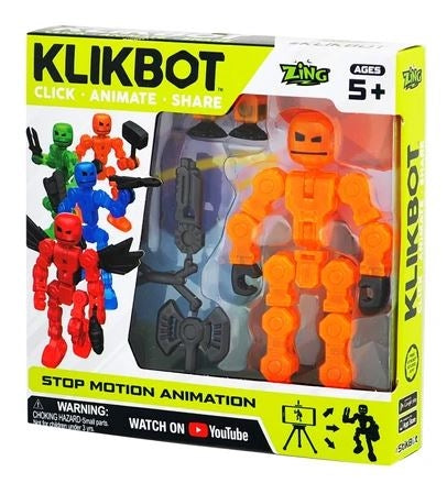Klikbot Stop Motion Figure - Heros and Villains
