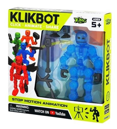 Klikbot Stop Motion Figure - Heros and Villains