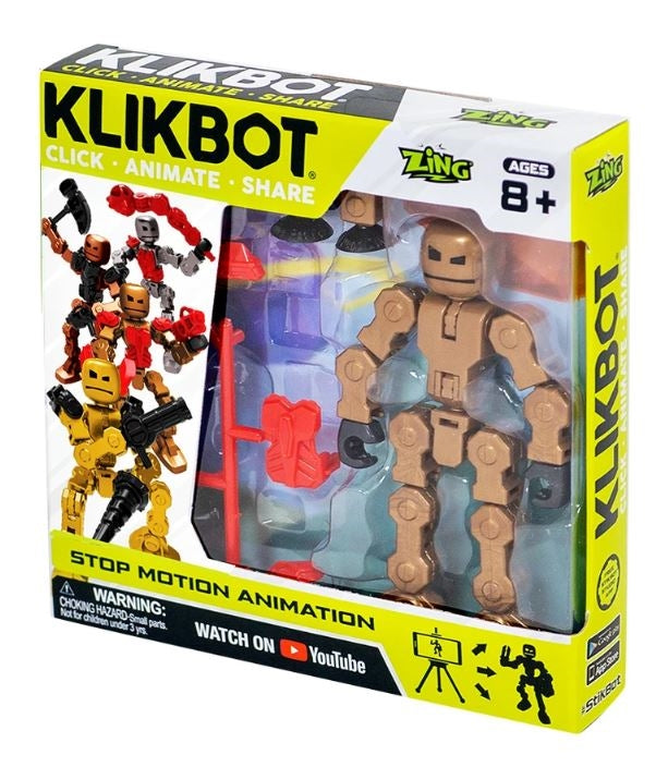 Klikbot Stop Motion Figure - Heros and Villains