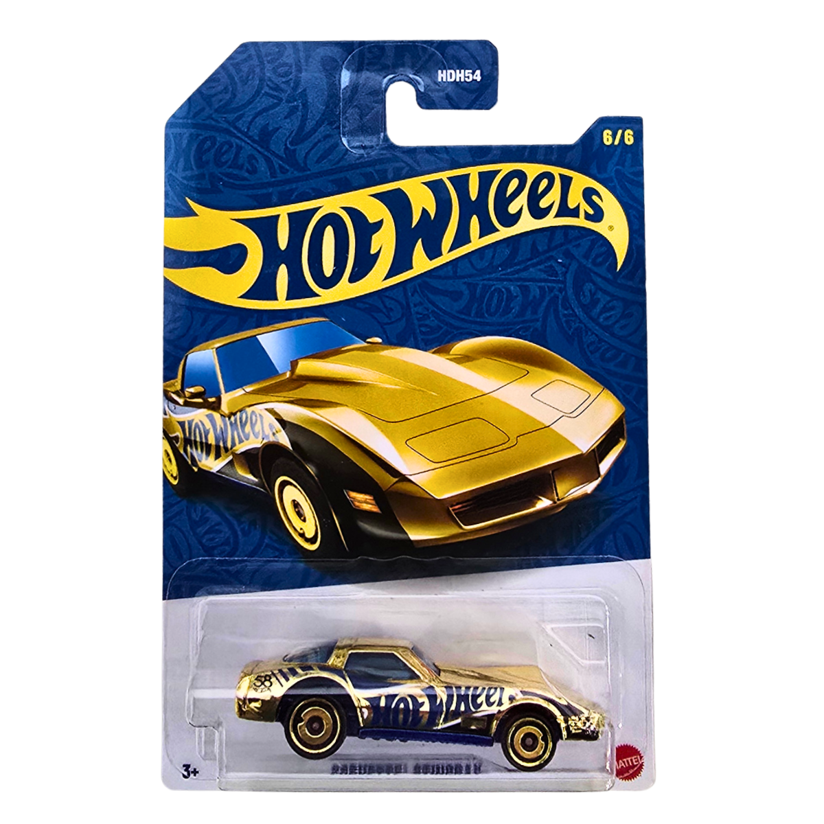 Hot Wheels Corvette Stingray **Chase** - Blue and Gold 2026 Edition