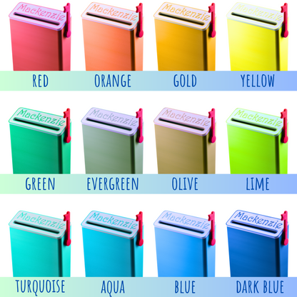 Personalized Mini Mailbox – Kids Room, Classroom, Home Office – 3D Printed