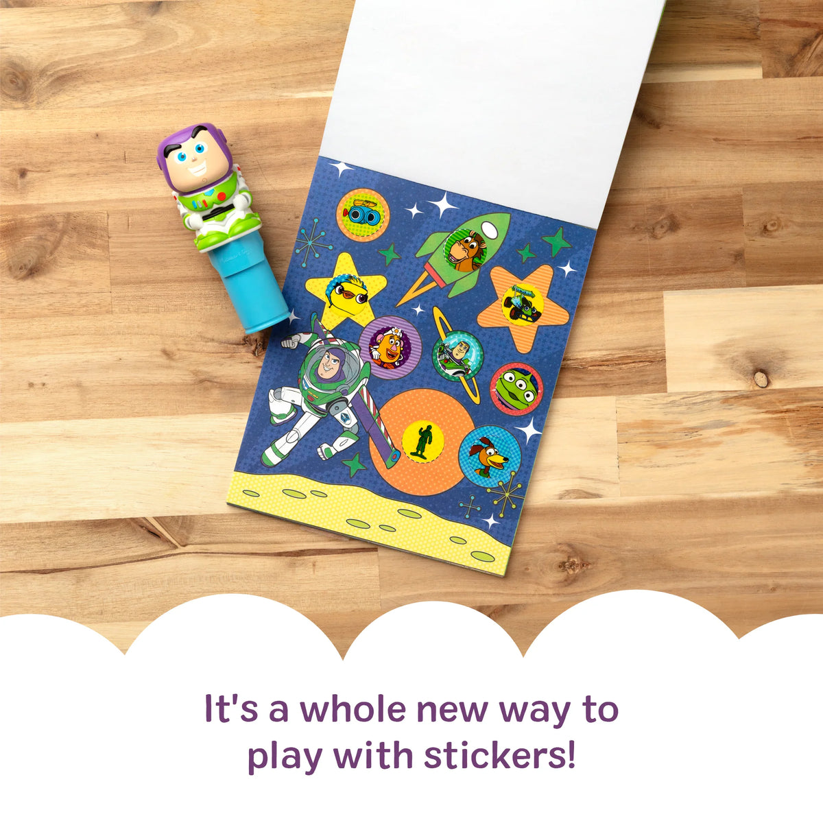 Sticker WOW! Activity Pad & Sticker Stamper - Toy Story