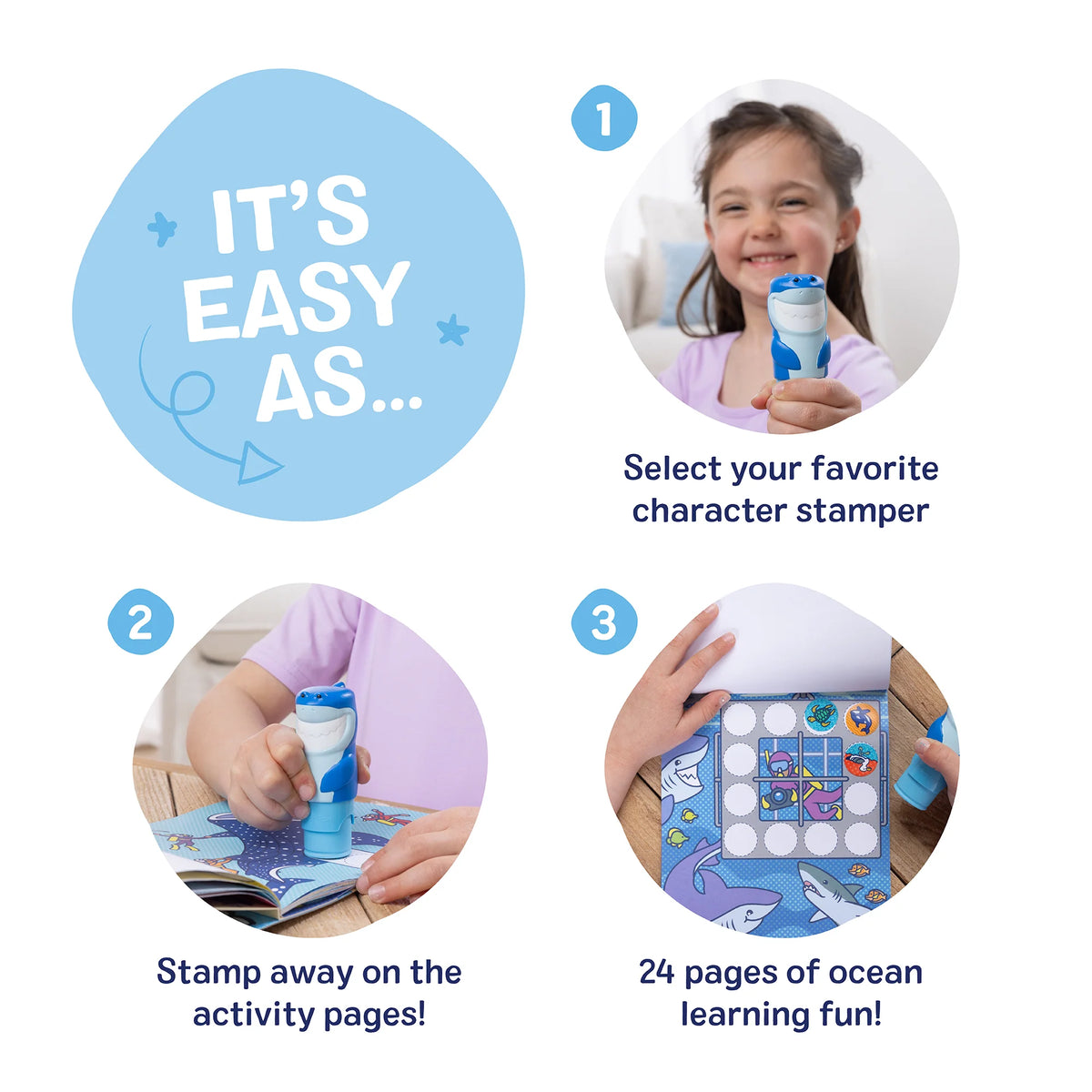 Sticker WOW! Activity Pad & Sticker Stamper - Shark