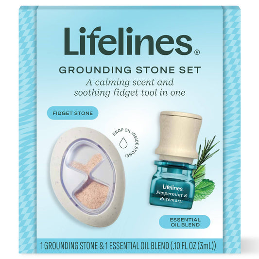 Grounding Stone Set - Peppermint & Rosemary