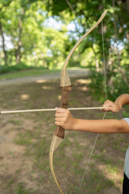Wooden Bow w/ Quiver