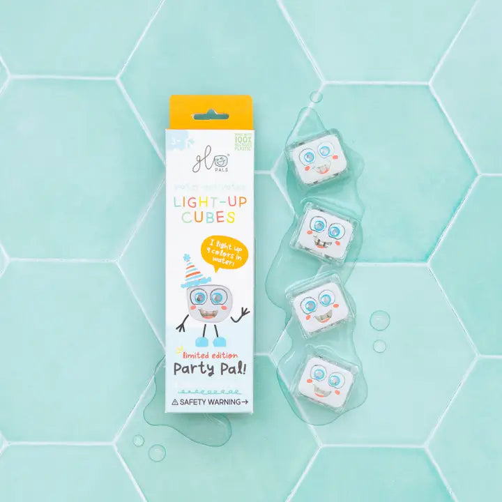 Glo Pals® Party Pal Light-Up Cubes 4 Pack - Limited Edition