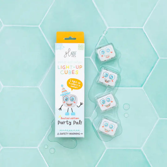 Glo Pals® Party Pal Light-Up Cubes 4 Pack - Limited Edition