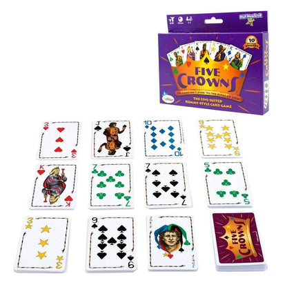 Five Crowns – Five-Suited Rummy-Style Family Card Game