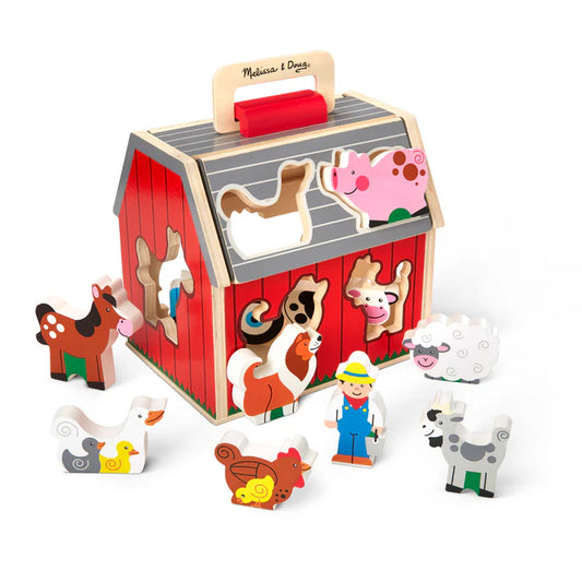 Melissa and Doug - Take Along Sorting Barn