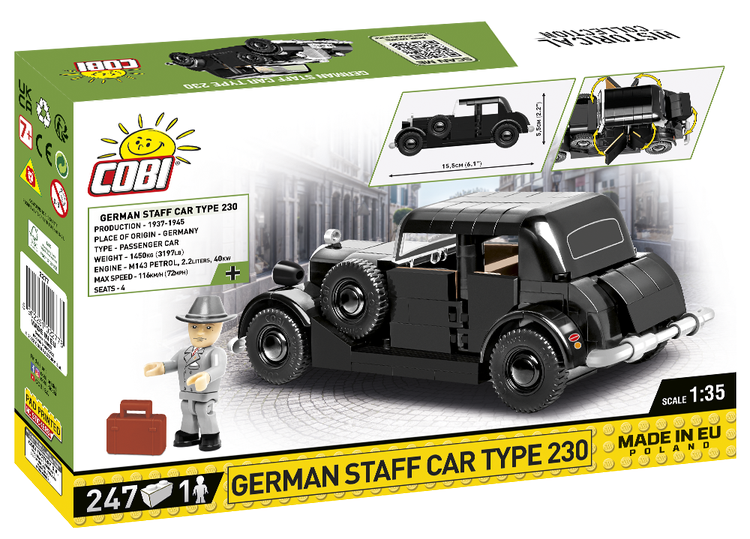 COBI German Staff Car Type 230 #2277