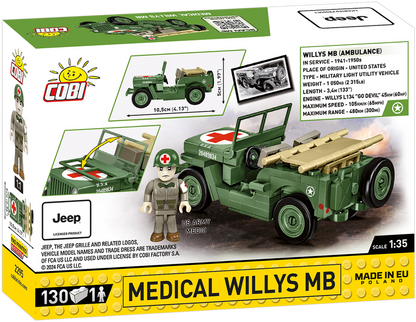 COBI Jeep Medical MB Vehicle #2295