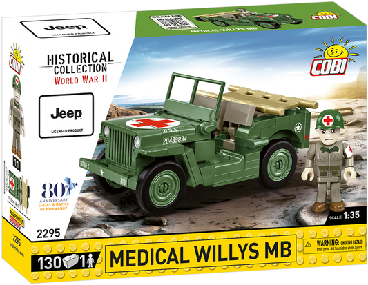 COBI Jeep Medical MB Vehicle #2295