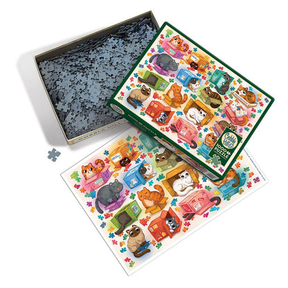 Cats vs Puzzles - 1000pc Puzzle