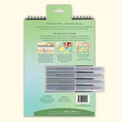 Lifelines® FlowaArt Dot By Letter - Cozy Cottage