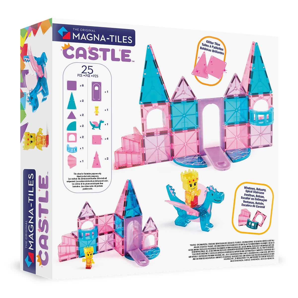 MAGNA-TILES Castle 25pc Set