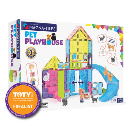 MAGNA-TILES Pet Playhouse 50pc Set
