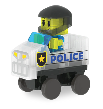 MAGNA-TILES Police Patrol 20pc Set