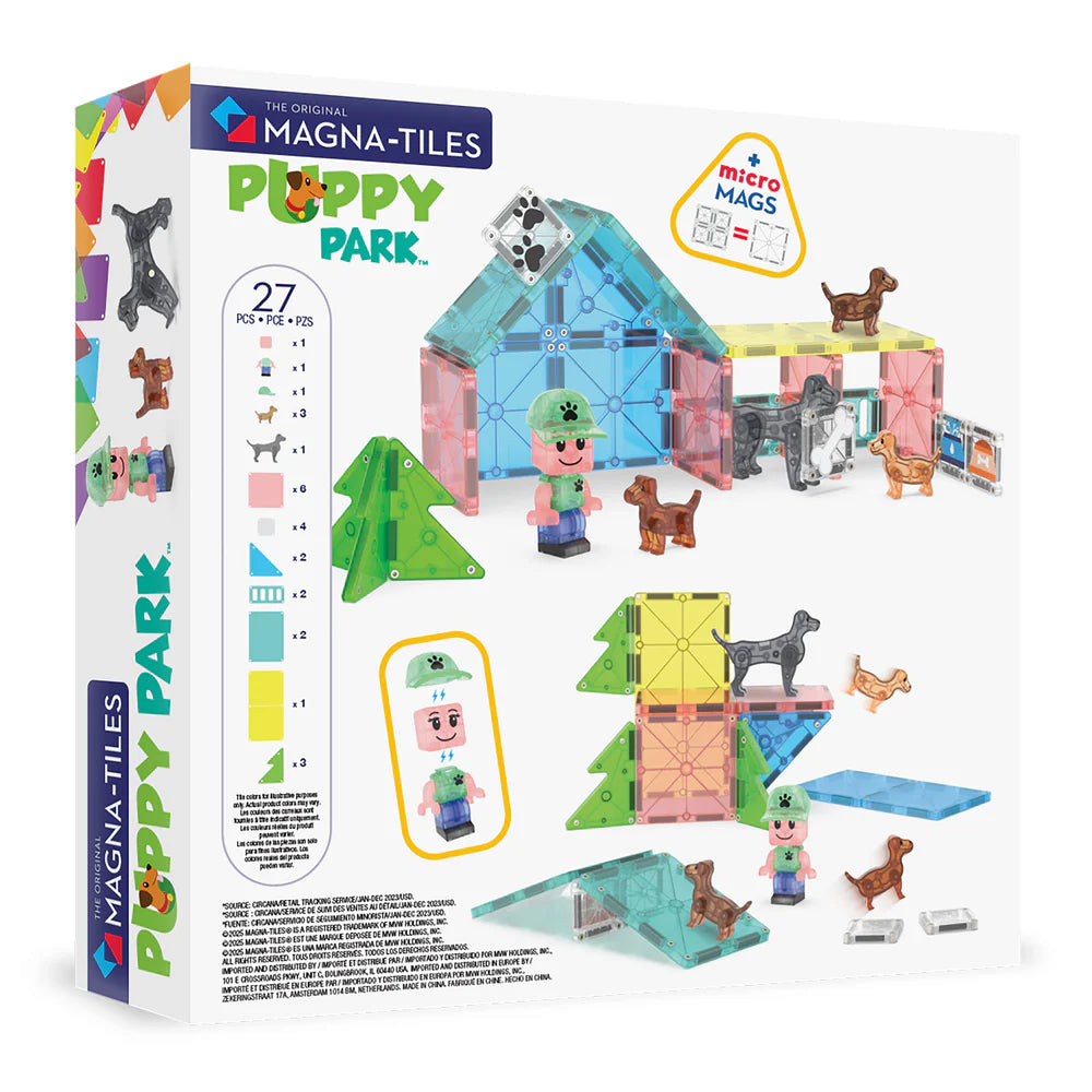 MAGNA-TILES Puppy Park 27pc Set