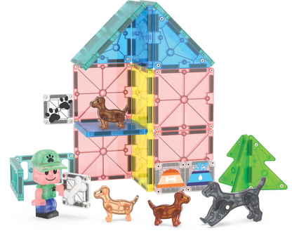 MAGNA-TILES Puppy Park 27pc Set