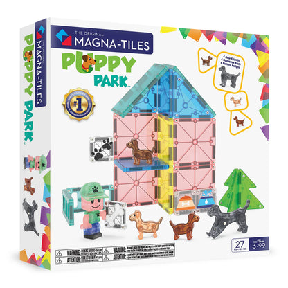 MAGNA-TILES Puppy Park 27pc Set