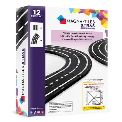 MAGNA-TILES XTRAS Roads™ 12pc Set