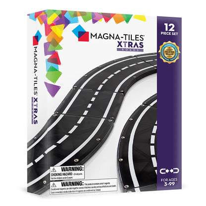 MAGNA-TILES XTRAS Roads™ 12pc Set