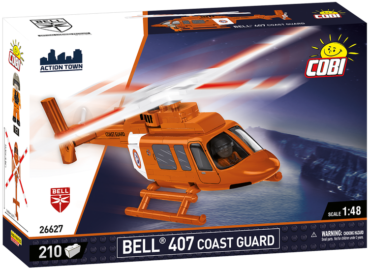 COBI Bell 407 Coast Guard Helicopter #26627