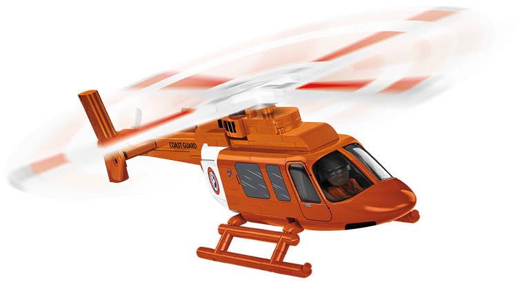 COBI Bell 407 Coast Guard Helicopter #26627