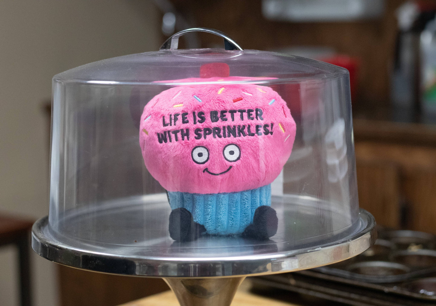 Life Is Better With Sprinkles Cupcake Plushies