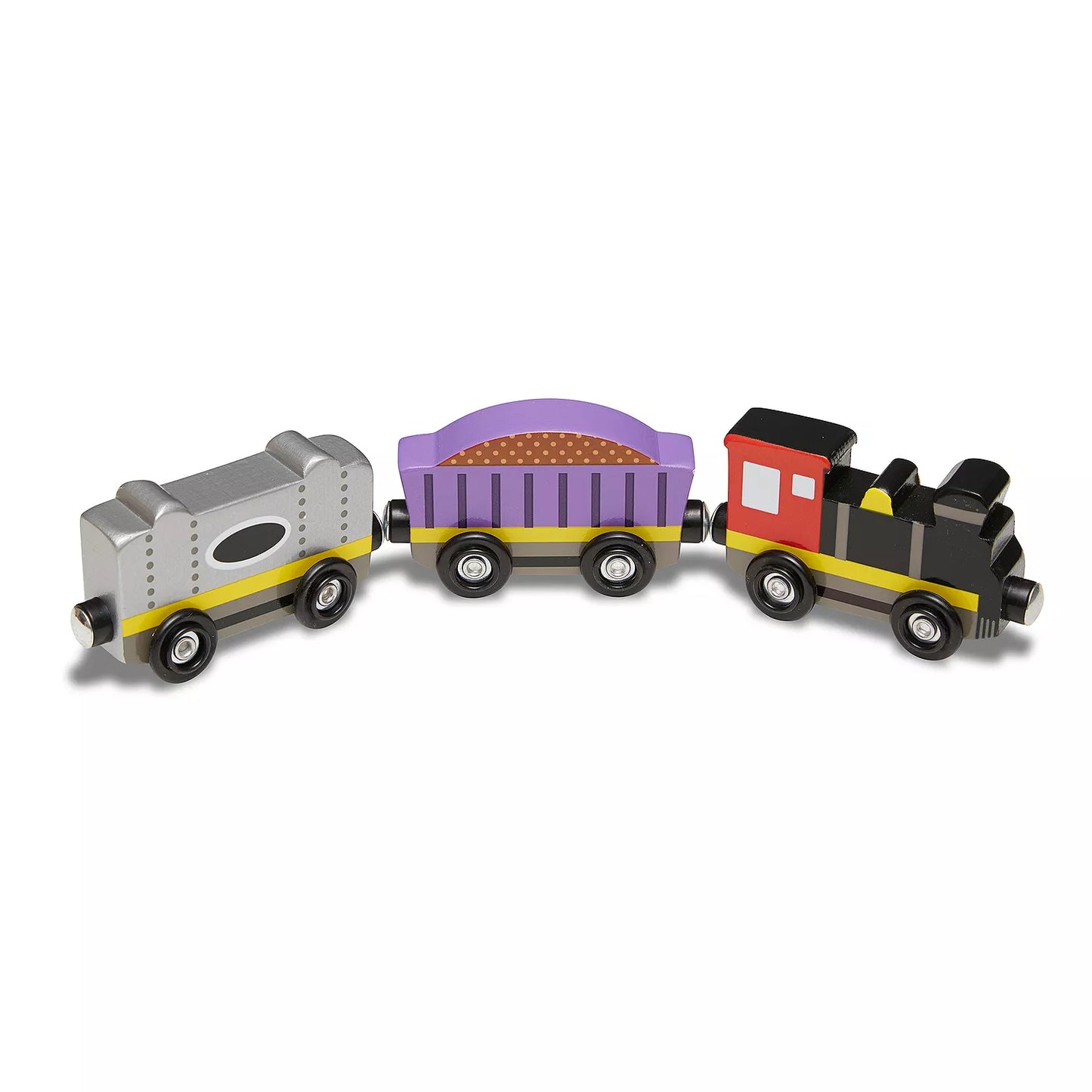 Melissa and Doug - Magnetic Wooden Train Set