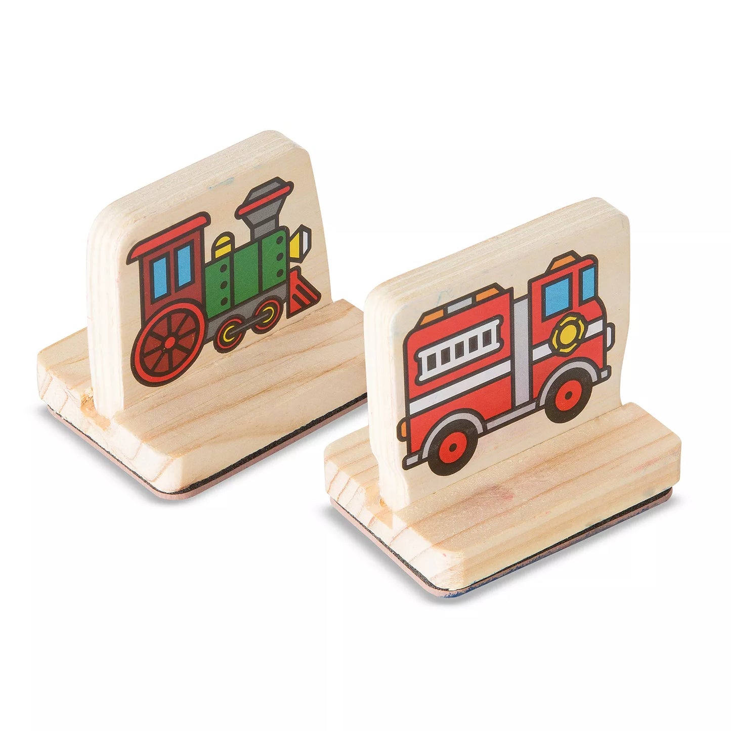 Melissa and Doug - My First Wooden Stamp Set - Vehicles