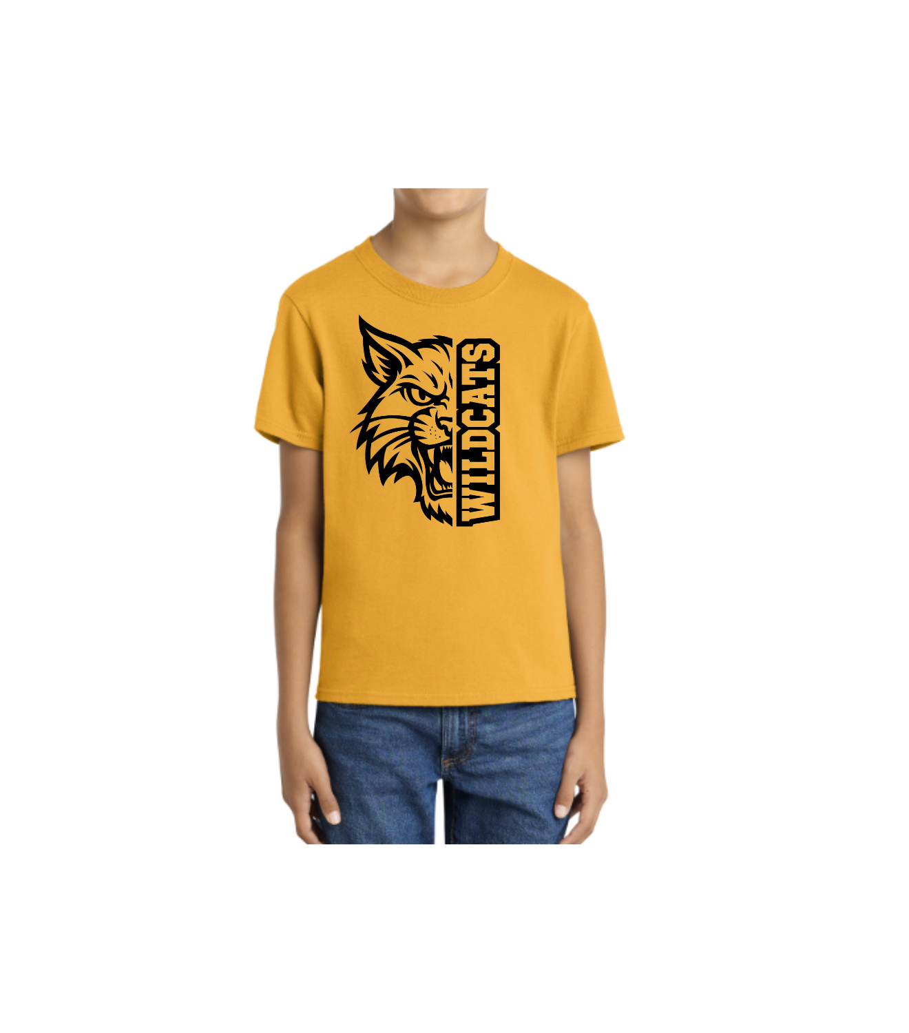 WILDCATS -FIERCE Horizontal Long and Short Sleeve T-shirts
