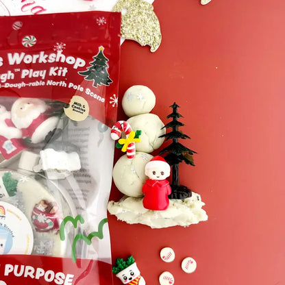 KidDough Santa's Workshop Play Pack