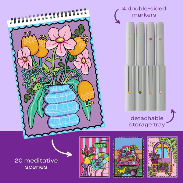 Lifelines® FlowArt -Scented Color-to-Reveal, Fragrant Blooms