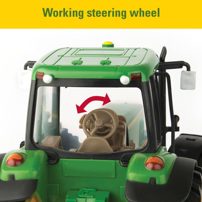 John Deere Big Farm Tractor with Lights & Sounds - 1:16 Scale