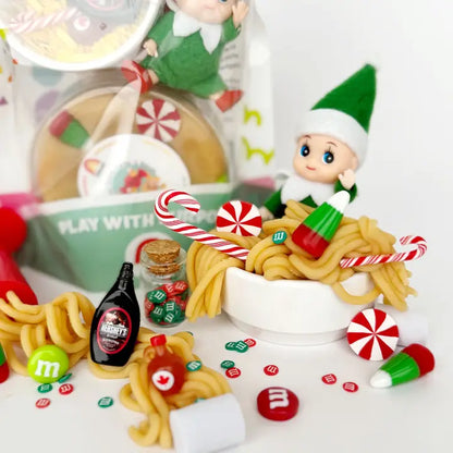KidDough Elf Breakfast Play Pack
