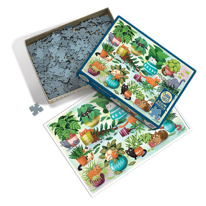 Cats vs Plants - 500 Piece Puzzle