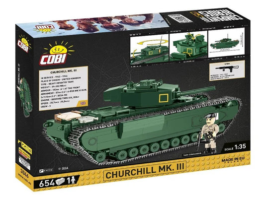 COBI Churchill MK.III COMPANY OF HEROES 3 Tank #3046
