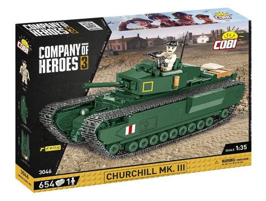 COBI Churchill MK.III COMPANY OF HEROES 3 Tank #3046