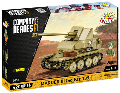 COBI Marder III (Sd.Kfz. 139) Tank Destroyer #3050
