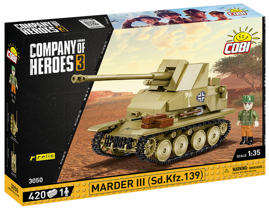 COBI Marder III (Sd.Kfz. 139) Tank Destroyer #3050