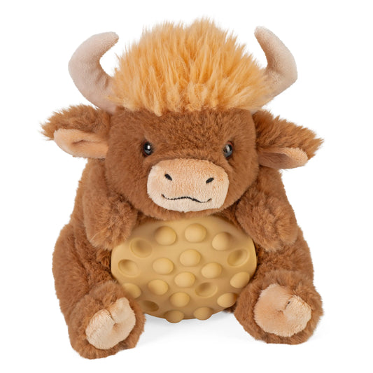 Poppykins - Mini Highland Cow 7"