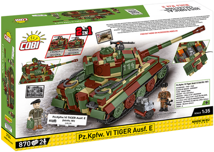 COBI Tiger Pz.Kpfw. VI Ausf. E Tank #3124